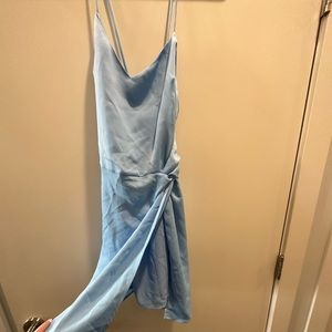 Brand new NBD dress with tags. From Revolve. Baby blue , size S